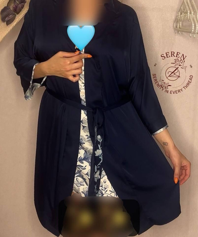 تنخور پیراهن و روبدوشامبر ماه پوش